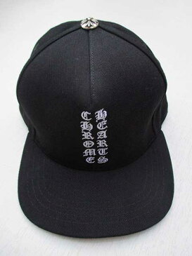 CHROME HEATRSクロムハーツロゴブラックデニムキャップblack cap