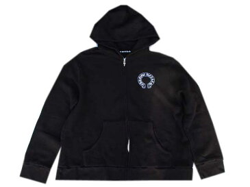 CHROME HEARTSクロムハーツUSAジップパーカーblack