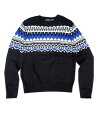 POLO RALPH LAUREN/ラルフローレンノルディック柄クルーニットblack/blue(4)