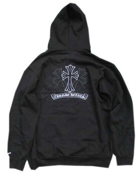 CHROME HEARTSクロムハーツ裏サーマルなしジップパーカー FLC black