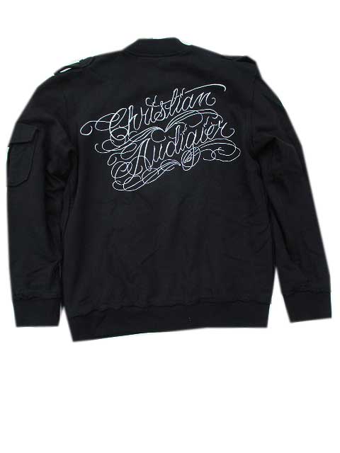 CHRISTIAN AUDIGIER ZIP UP JACKET ［BLACK/ロゴ］クリスチャンオードジェー ジップアップ ジャケット 送料無料