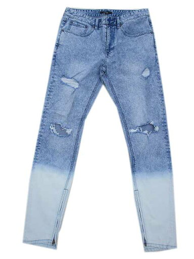 KONUS BRANDコーナスAcid washed blue denim ダメージデニム KONUS BRANDコーナスAcid washed blue denim ダメージデニム
