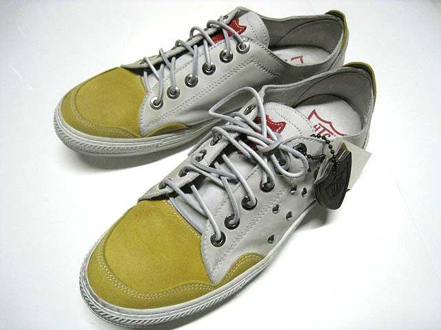 HTC Losangeles/エイチティーシーイタリーART JOURNEY SNEAKER LOW ローカットスニーカー　yellow