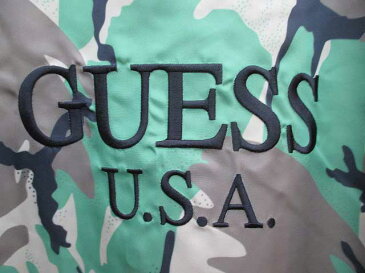 GUESS GREEN LABELゲスグリーンレーベルUSA CAMO コーチジャケット camo