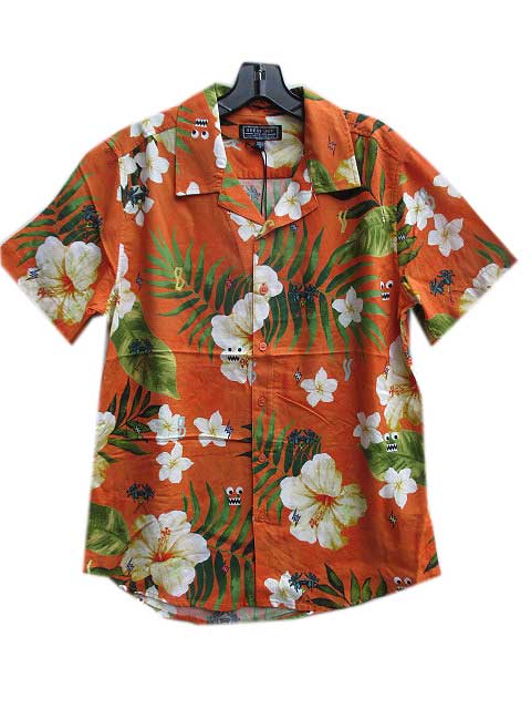 GUESS GREEN LABEL ゲス グリーンレーベル GUESS X J BALVIN TROPICAL PRINT SHIRT