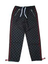 KONUSコーナス CHECKER PRINTED パンツblack(4)