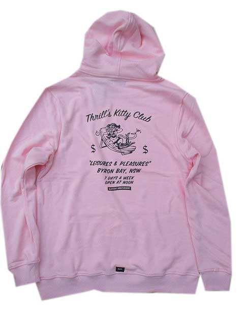 THRILLSスリルズ KITTY CLUB HOOD pink