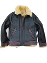 Y'2LEATHERワイツーレザーCOLOMAR MOUTON MOTORCYCLE JKT d.brown　コロメールムートン×エコホースCM-05