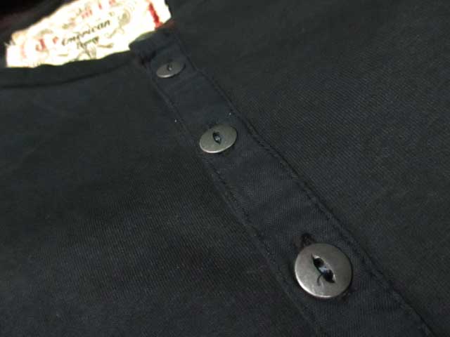 JEREMIAHジャーマイヤヘンリーネックロンT　black