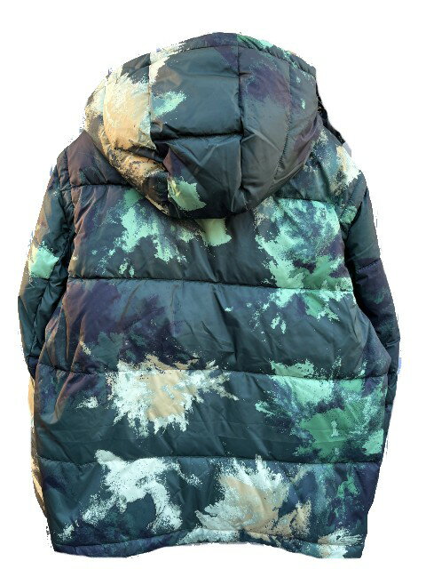 A/XアルマーニエクスチャンジCAMO PUFFER JKT 袖脱着式　green
