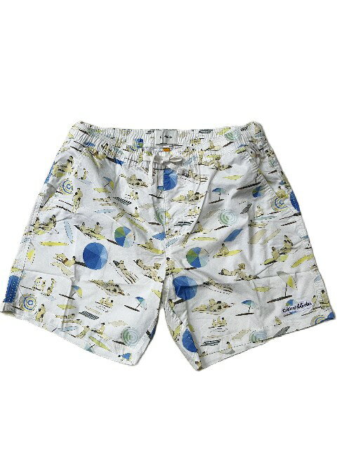 TCSSティーシーエスエスクリティカルスライドLAY DAY ELASTIC-WAIST TRUNK vintage white