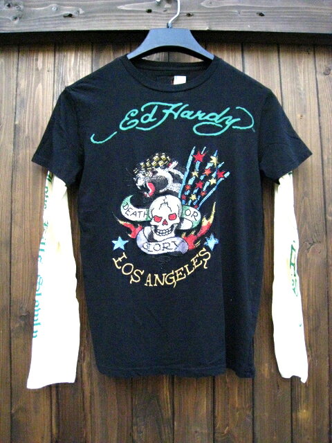 Rakuten - ED HARDYエドハーディー Double L/S TEE