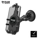 RAM MOUNTS ラムマウント Quick-Grip Pro クイックグリップ プロ 吸盤スマホホルダー(ミディアム)