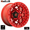 Fuel Off Road フューエルオフロード ホイール D121 UNIT BEADLOCK | CANDY RED ( 1本 )(2)