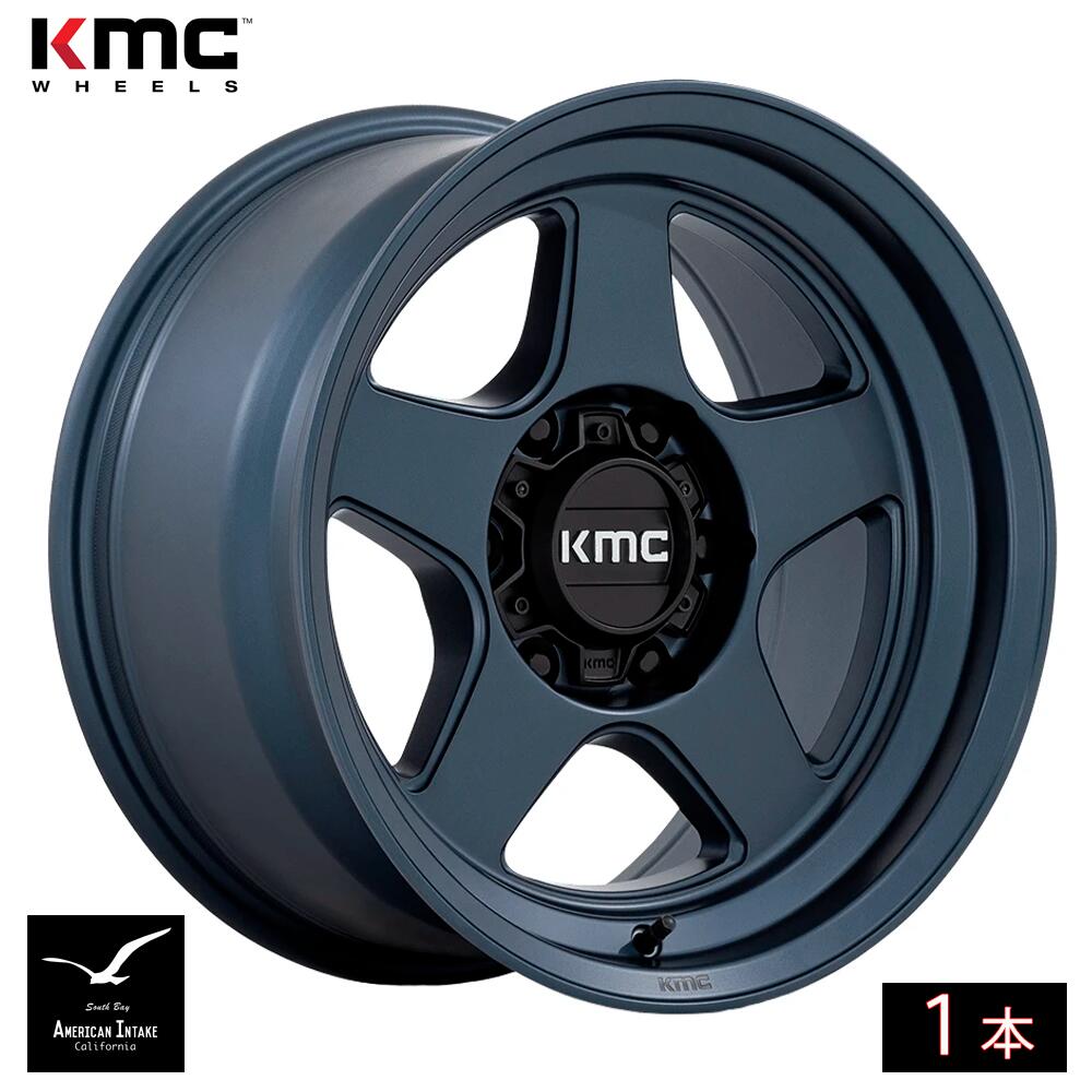 KMC ホイール KM728 LOBO | METALLIC BLUE ( 1本 )