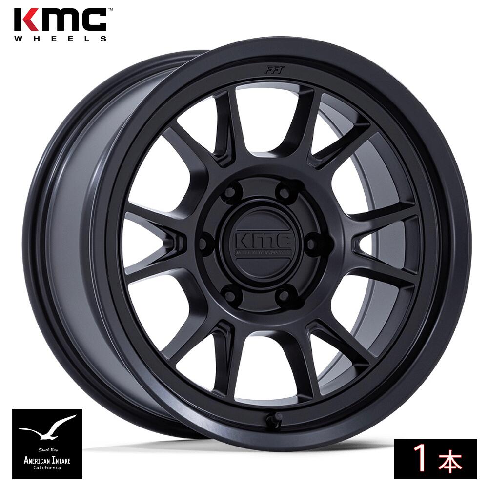 KMC ホイール KM729 RANGE | MATTE BLACK ( 1本 )