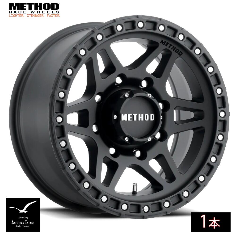 Method Race Wheels メソッド ホイール 312 | MATTE BLACK ( 1本 )