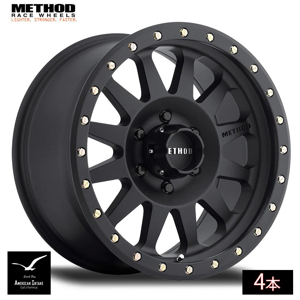 乐天商城 - Method Race Wheels メソッド ホイール 304 Double Standard | MATTE BLACK ( 4本 )