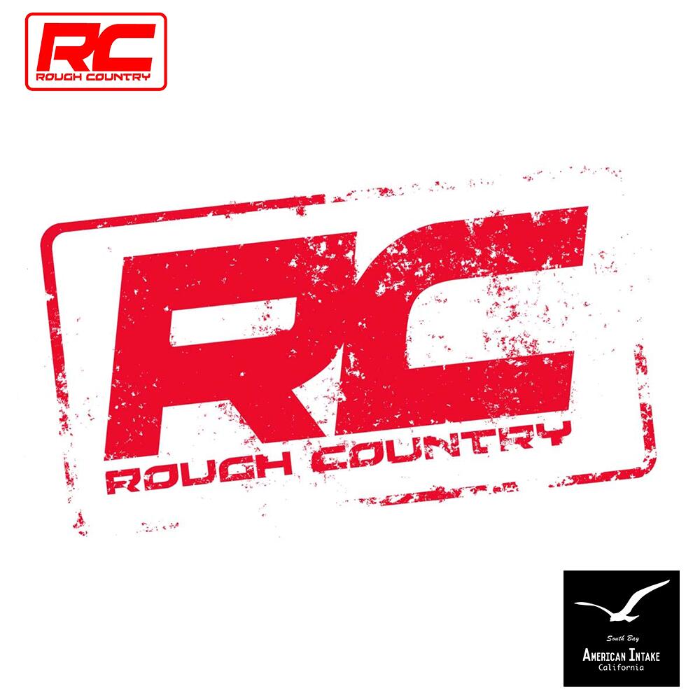 Rough Country グランジロゴデカール (約6.4 × 11.4cm)