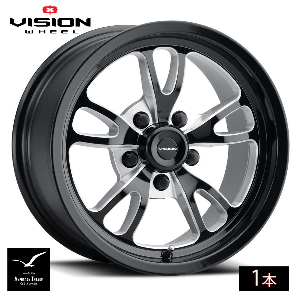 乐天商城 - Vision Wheel ビジョンホイール 149 Patriot | Gloss Black Milled Spoke ( 1本 )