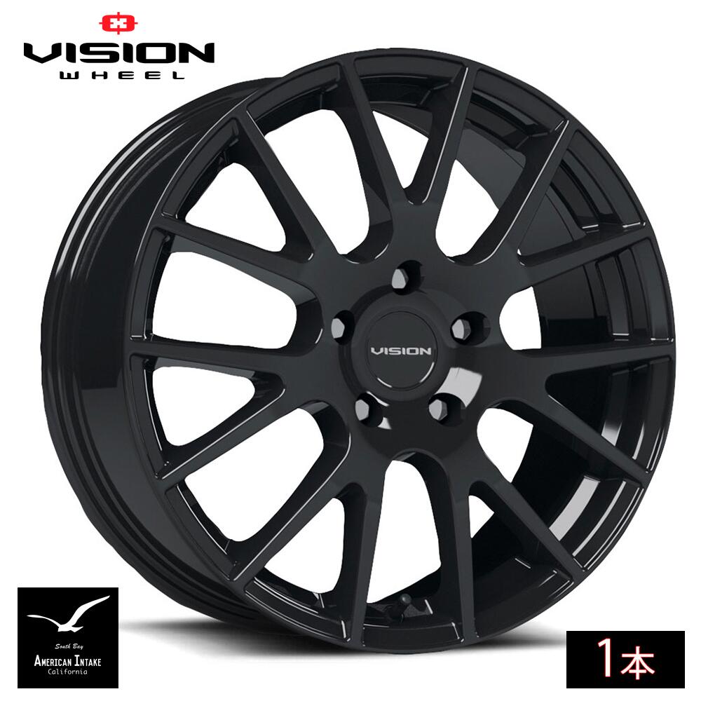 Vision Wheel ビジョンホイール 18 Hellion | Gloss Black ( 1本 )