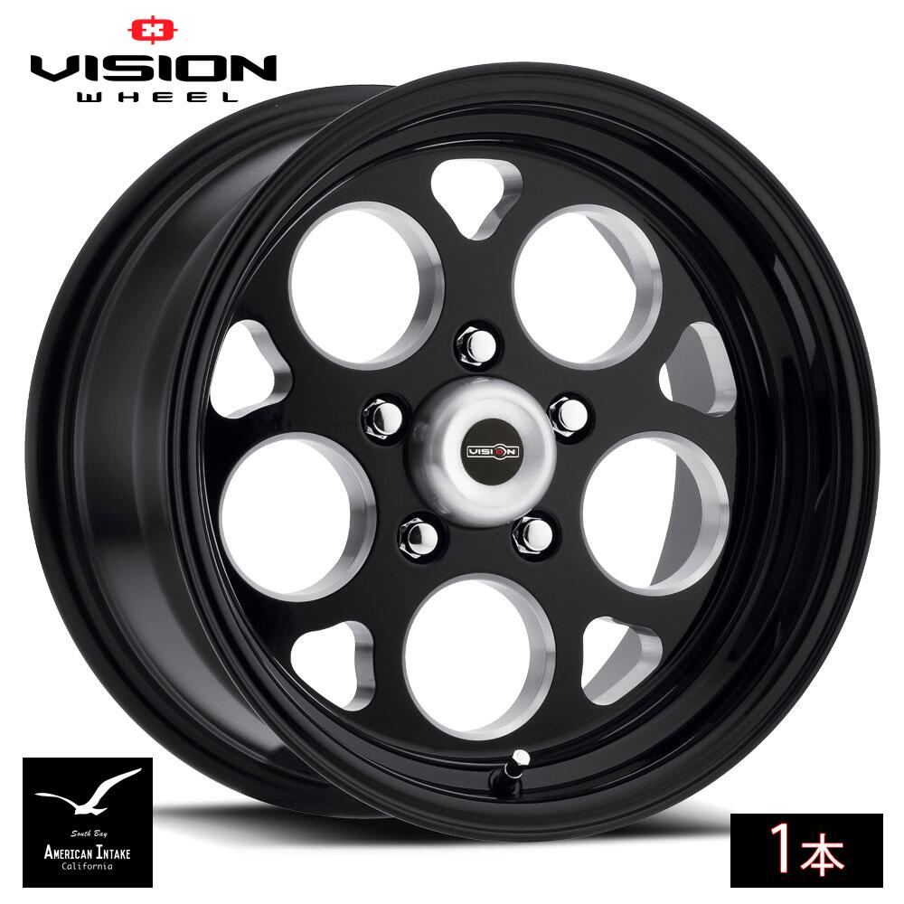 Vision Wheel ビジョンホイール 561 Sport Mag | Gloss Black with Milled Windows ( 1本 )