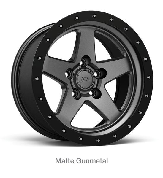 SCS Stealth Custom Series ステルス カスタム シリーズ THE K5 MODEL | Matte Gunmetal 5x127 17x8.5 -10mm JLラングラー JTグラディエーター