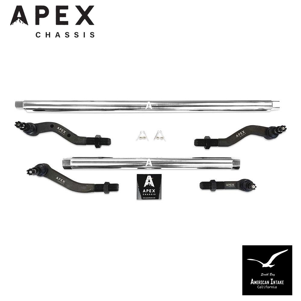 Apex Chassis アペックスシャーシ ステアリングキット スタンダード位置（アルミニウム）（JL/JT)