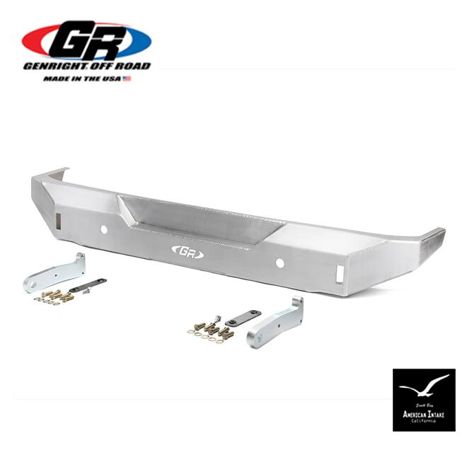 GenRight Off Road ジェンライトオフロード アルミニウム リアバンパー バックライト付 JKラングラー