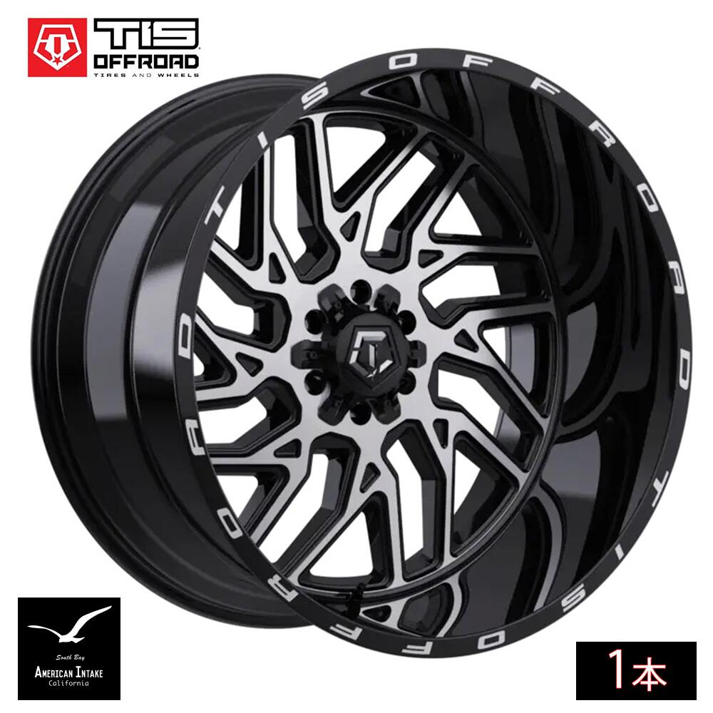 TIS Offroad Wheels TIS オフロード ホイール 544MB | GLOSS BLACK WITH MACHINED FACE ( 1本 )