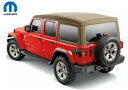 MOPAR 純正 ソフトトップ ジープ JEEP JL 新型ラングラー用 タンツイル スモーク(Tinted)ウィンドウ4ドア車用