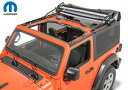 MOPAR 純正 ソフトトップ ジープ JEEP JL 新型ラングラー用 セイルクロススモーク/透明 ウィンドウ2ドア車用