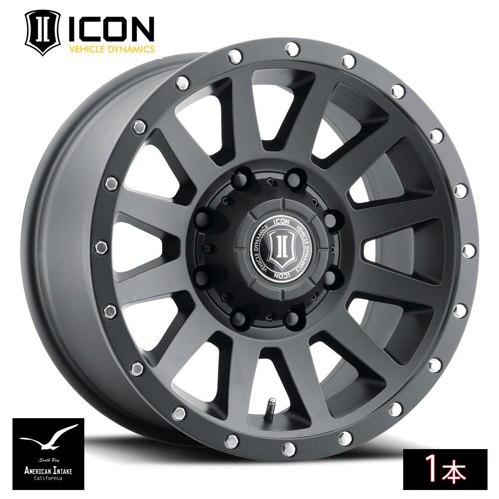 ICON VEHICLE DYNAMICS アイコン ビークル ダイナミクス Compression HD | SATIN BLACK ( 1本 )