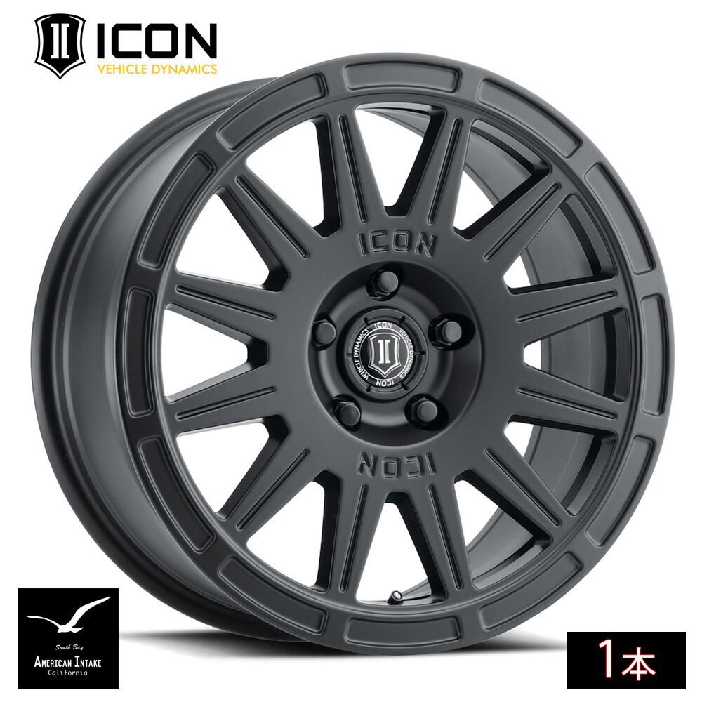 ICON VEHICLE DYNAMICS アイコン ビークル ダイナミクス Ricochet | SATIN BLACK ( 1本 )