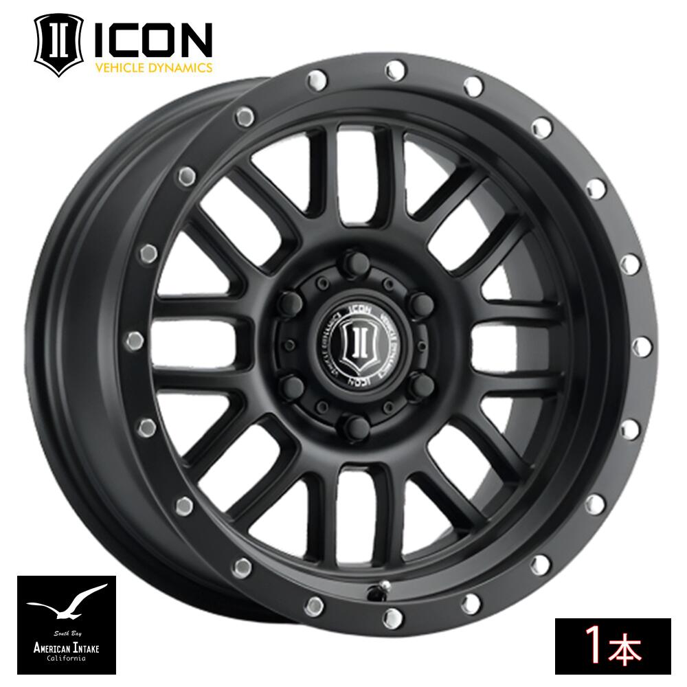 ICON VEHICLE DYNAMICS アイコン ビークル ダイナミクス Alpha | SATIN BLACK ( 1本 )
