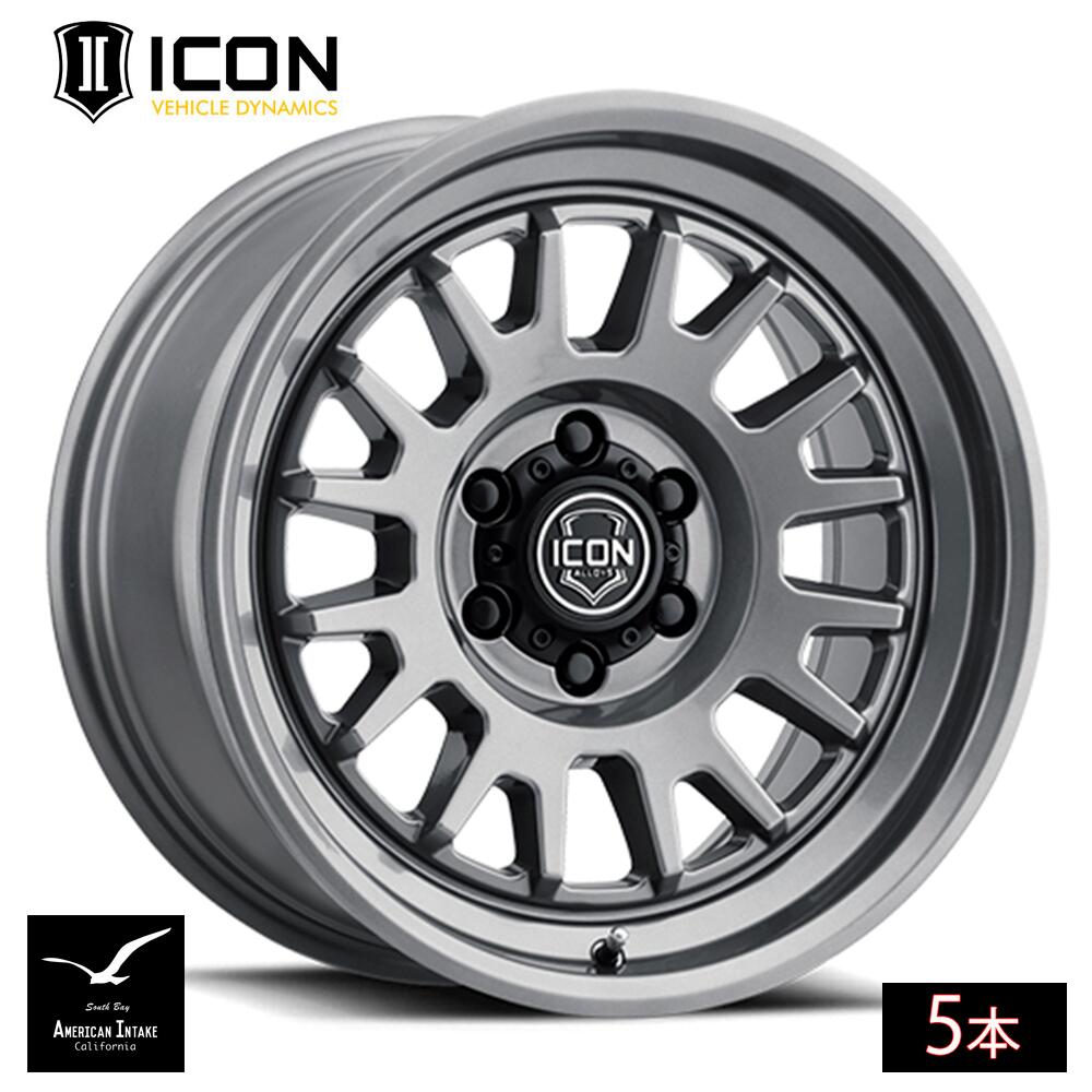 ICON VEHICLE DYNAMICS アイコン ビークル ダイナミクス ANZA | Gunmetal ( 5本 )