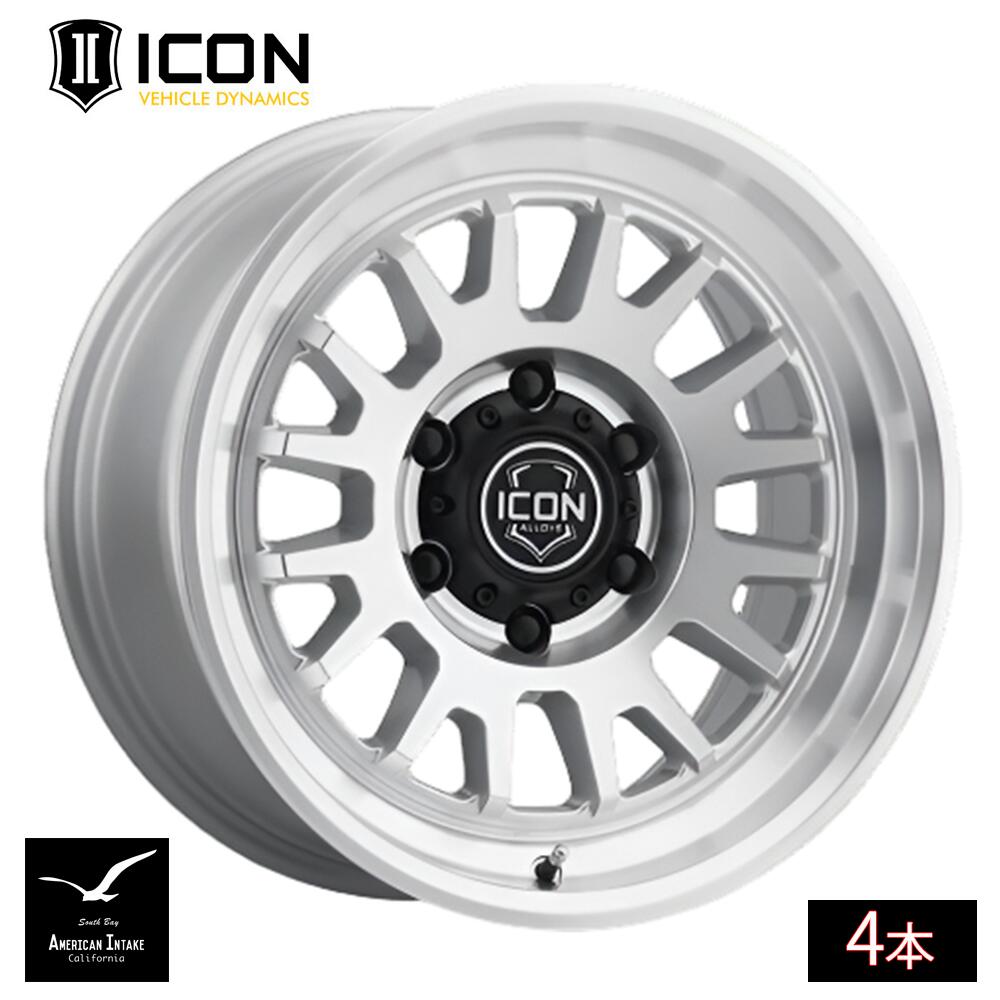 ICON VEHICLE DYNAMICS アイコン ビークル ダイナミクス ANZA | Silver Machined ( 4本 )