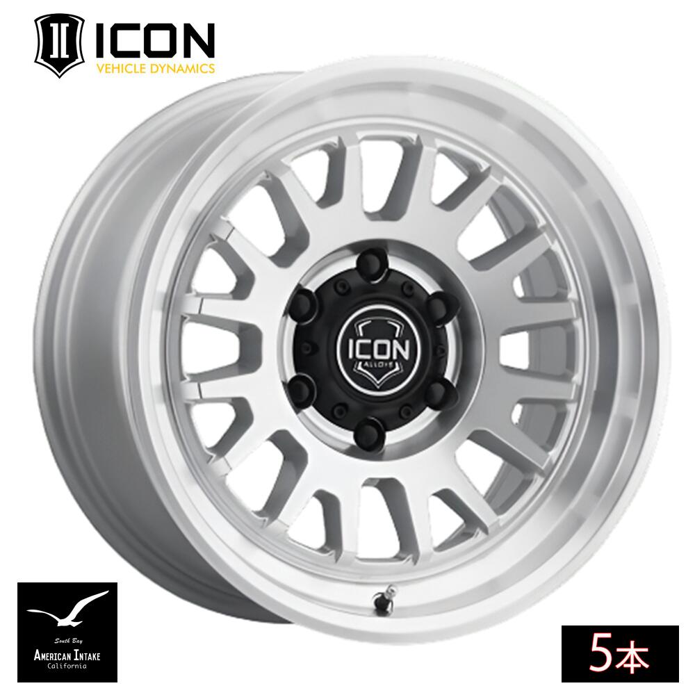 ICON VEHICLE DYNAMICS アイコン ビークル ダイナミクス ANZA | Silver Machined ( 5本 )