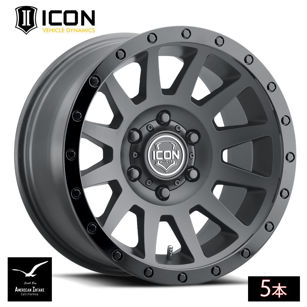 ICON VEHICLE DYNAMICS アイコン ビークル ダイナミクス Compression | DOUBLE BLACK ( 5本 )