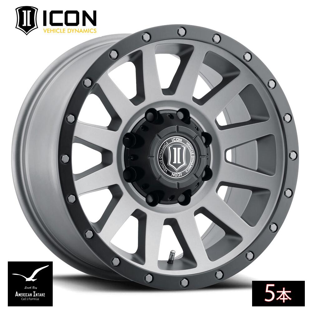 ICON VEHICLE DYNAMICS アイコン ビークル ダイナミクス Compression HD | TITANIUM ( 5本 )