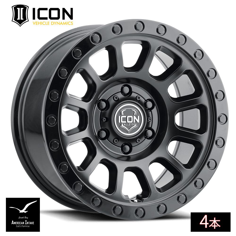 ICON VEHICLE DYNAMICS アイコン ビークル ダイナミクス Hulse | Double Black ( 4本 )