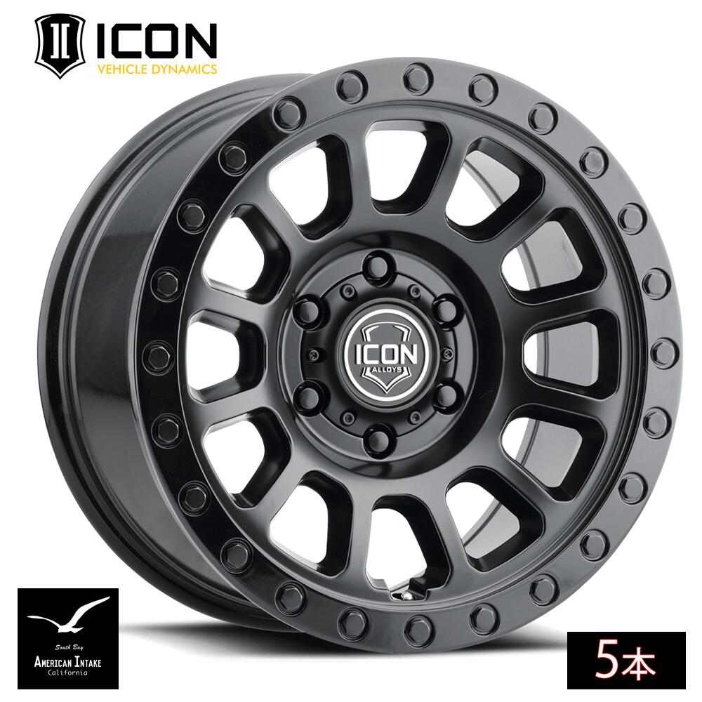 ICON VEHICLE DYNAMICS アイコン ビークル ダイナミクス Hulse | Double Black ( 5本 )