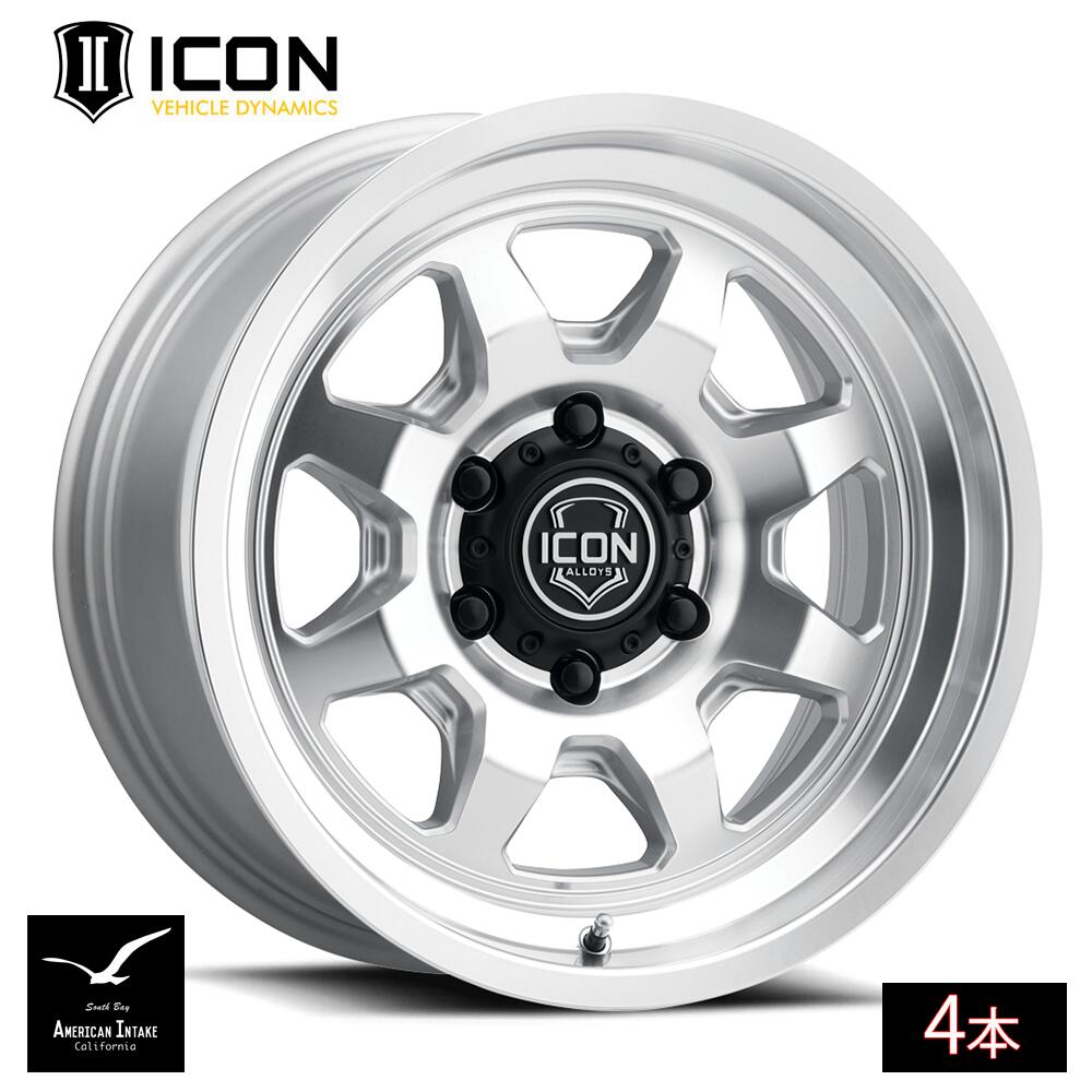 ICON VEHICLE DYNAMICS アイコン ビークル ダイナミクス Nuevo | Silver Machined ( 4本 )