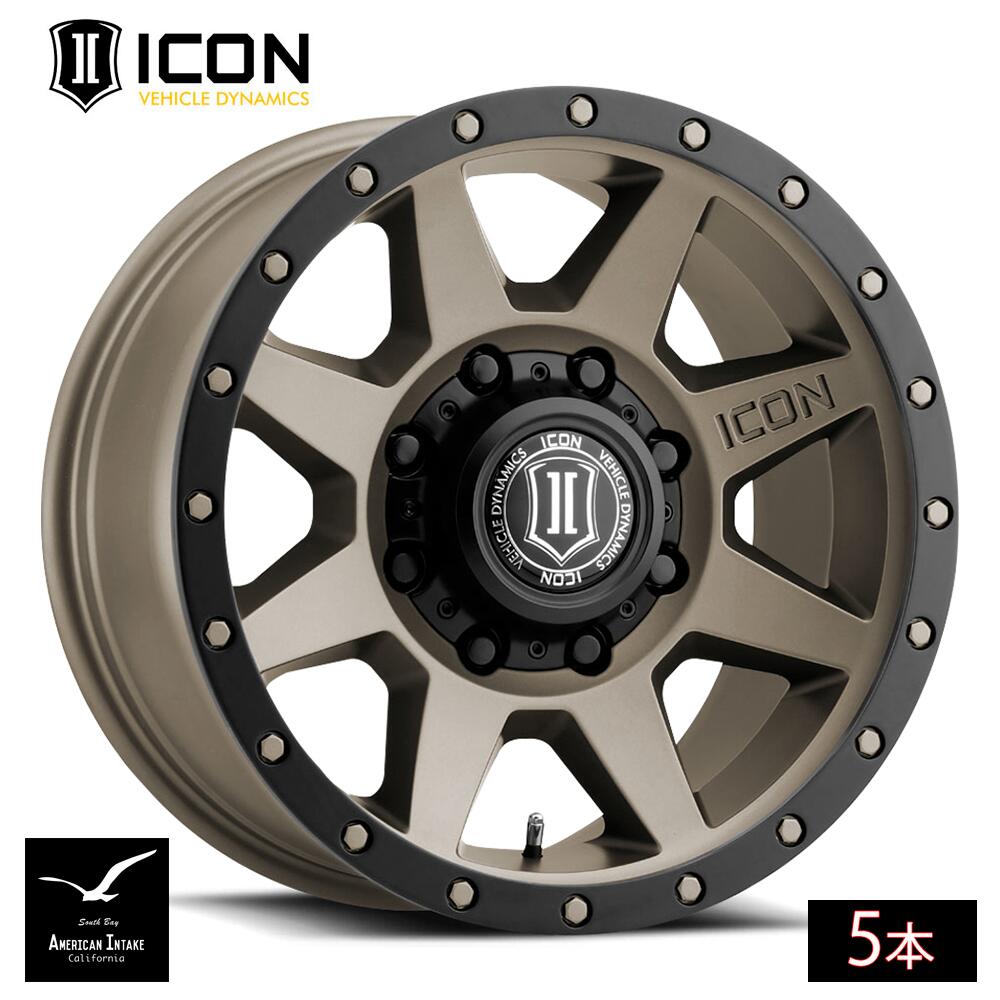 ICON VEHICLE DYNAMICS アイコン ビークル ダイナミクス Rebound HD | BRONZE ( 5本 )