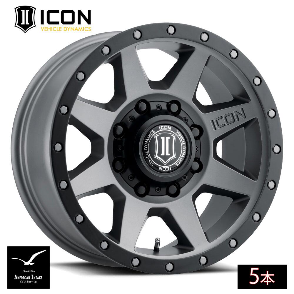 ICON VEHICLE DYNAMICS アイコン ビークル ダイナミクス Rebound HD | TITANIUM ( 5本 )