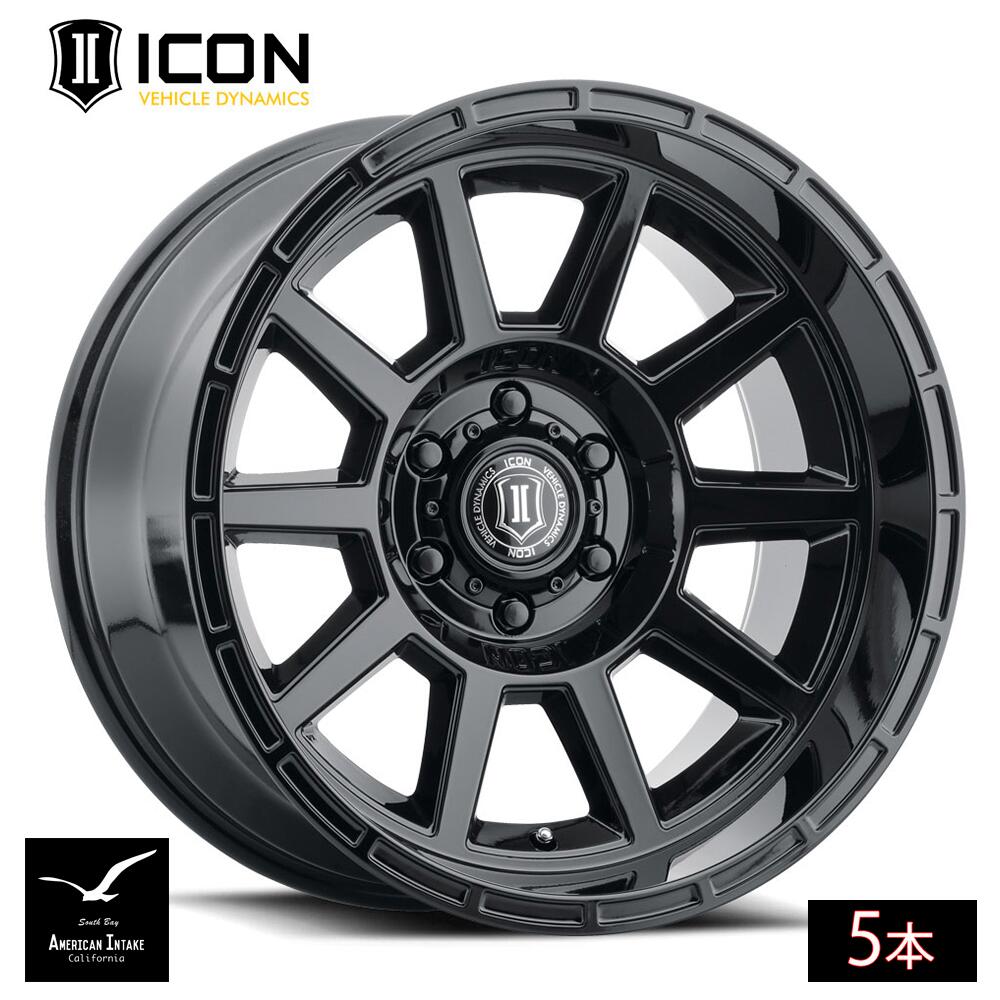 ICON VEHICLE DYNAMICS アイコン ビークル ダイナミクス Recoil | GLOSS BLACK ( 5本 )