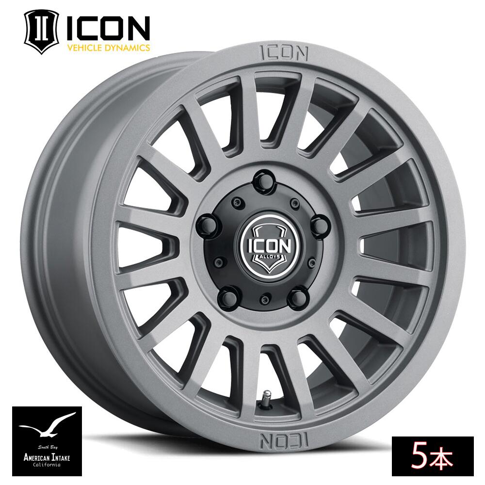 ICON VEHICLE DYNAMICS アイコン ビークル ダイナミクス Recon SLX | CHARCOAL ( 5本 )