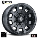 ICON VEHICLE DYNAMICS アイコン ビークル ダイナミクス Thrust | Satin Black ( 5本 )