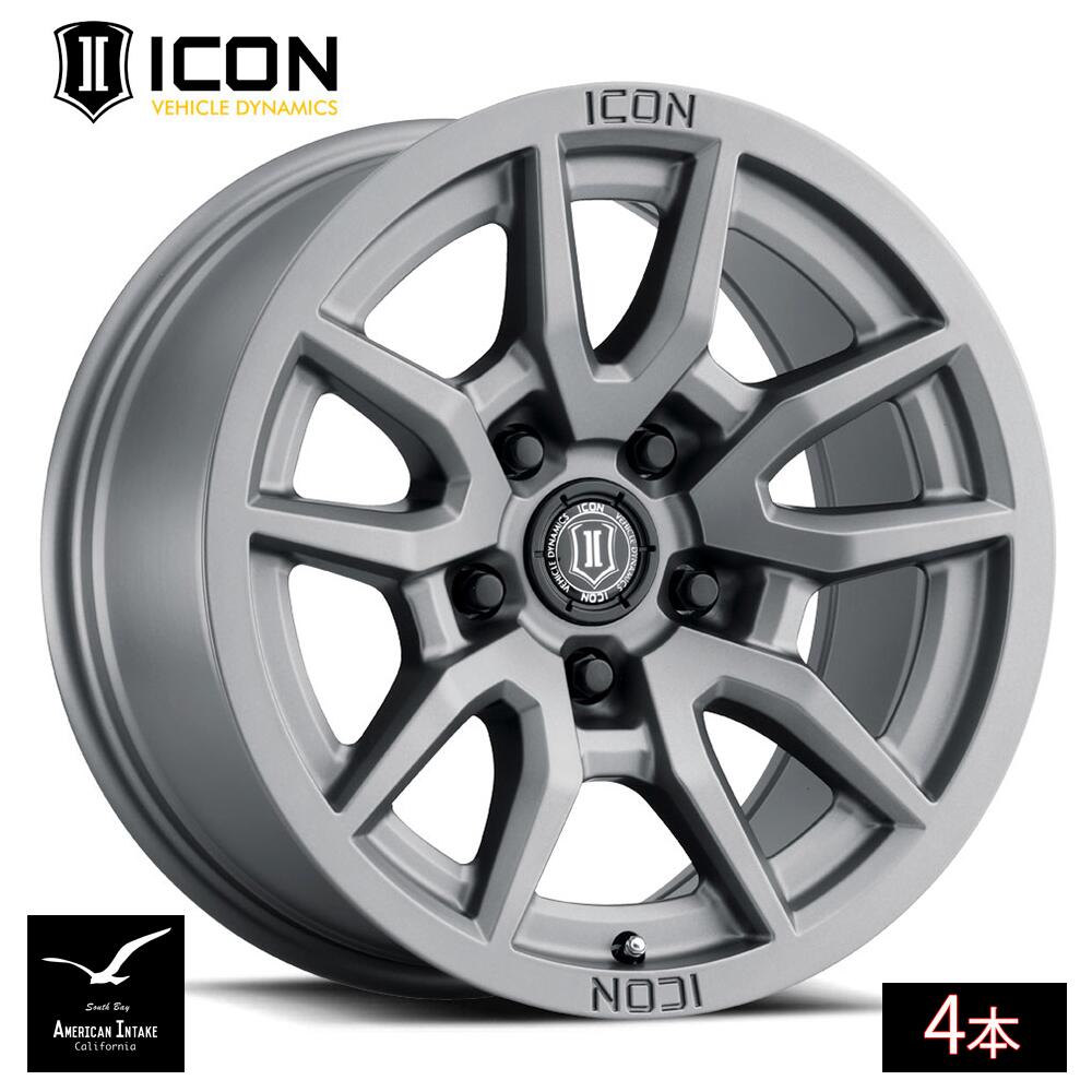 ICON VEHICLE DYNAMICS アイコン ビークル ダイナミクス Vector 5 | TITANIUM ( 4本 )