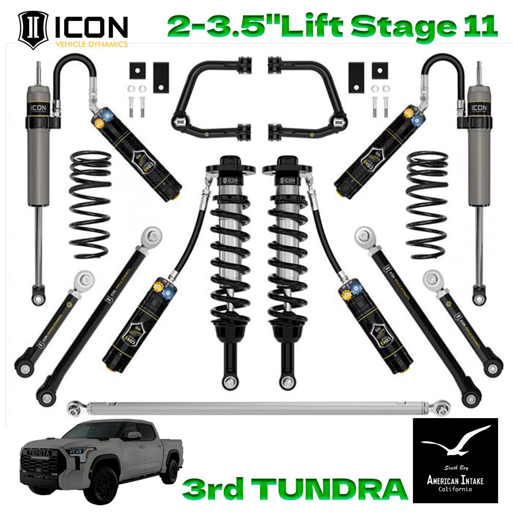 ICON VEHICLE DINAMICS 3rdタンドラ リフトキット｜2-3.5